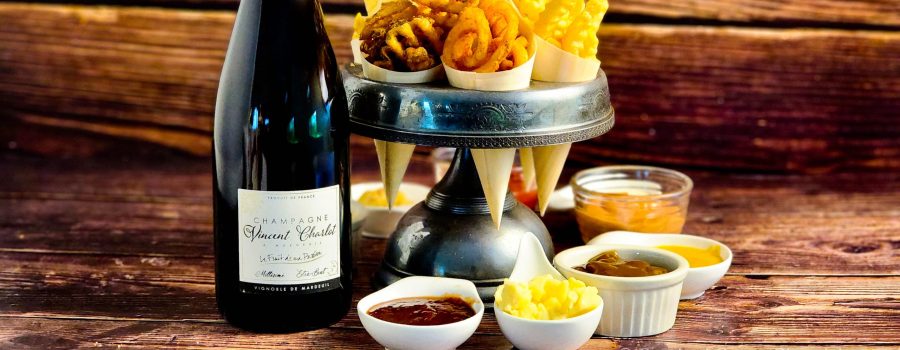 Celebrate Champagne and French Fries Day